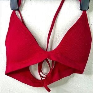 ABS Allen Schwartz Red Triangle Cup Bra